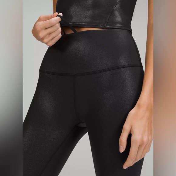 Lululemon Wunder train HR Tight 28” Foil NEW WITH TAGS size 14 - Picture 3 of 6